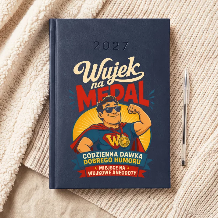 Kalendarz Książkowy A5 2027 Dla Wujka Prezent Dla Mężczyzny: Wujkowy Humor Retro Kalendarz Książkowy A5 2027 Dla Wujka Prezent Dla Mężczyzny: Wujkowy Humor Retro