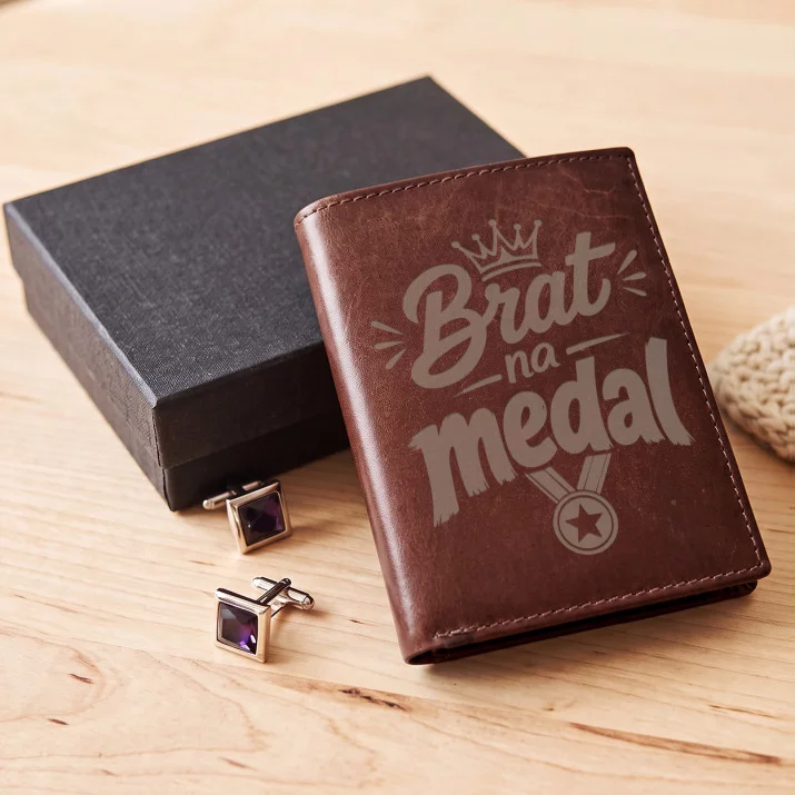 Portfel Skórzany Dla Brata Prezent Dla Mężczyzny: Braterski Szyk