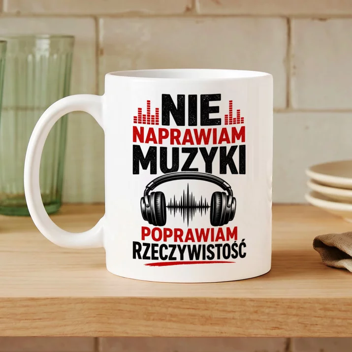 Kubek Z Nadrukiem Dla Dj Prezent Dla Mężczyzny: Muzyczna Transformacja