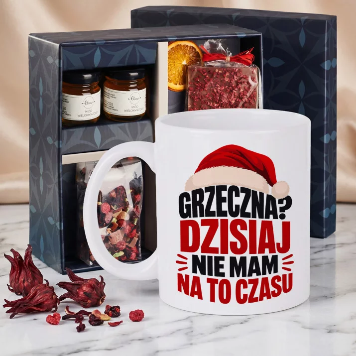 Zestaw Prezenowy Z Kubkiem Na Mikołaja: Grzeczna? Dzisiaj Nie Mam
