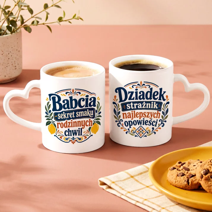 Zestaw Kubków Dla Babci i Dziadka Prezent Na Dzień Babci i Dziadka Dla Pary: Kochani Dziadkowie Zestaw Kubków Dla Babci i Dziadka Prezent Na Dzień Babci i Dziadka Dla Pary: Kochani Dziadkowie