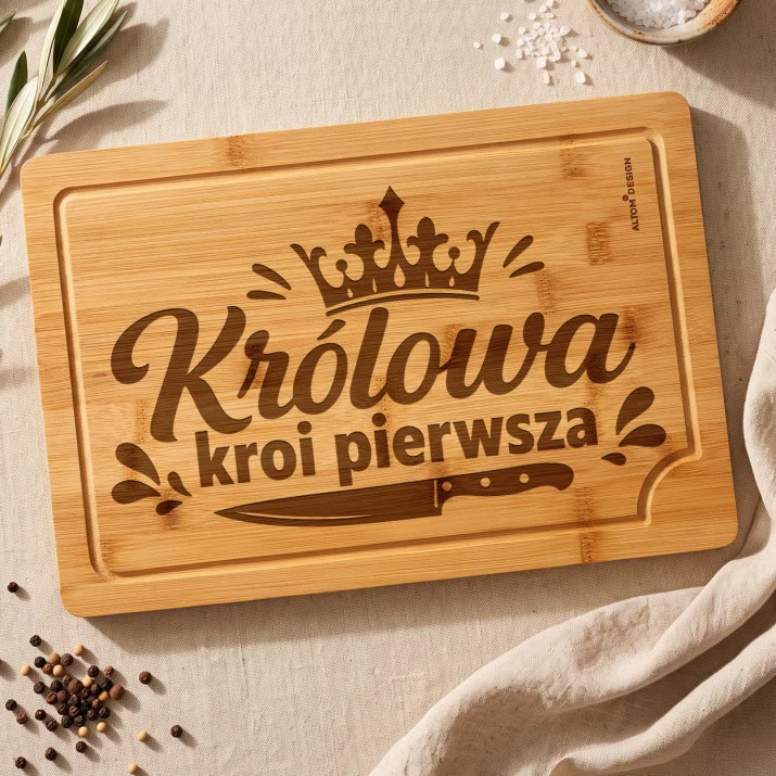 Deska Do Krojenia Dla Kobiety Prezent Dla Kobiety: Władczyni Krojenia