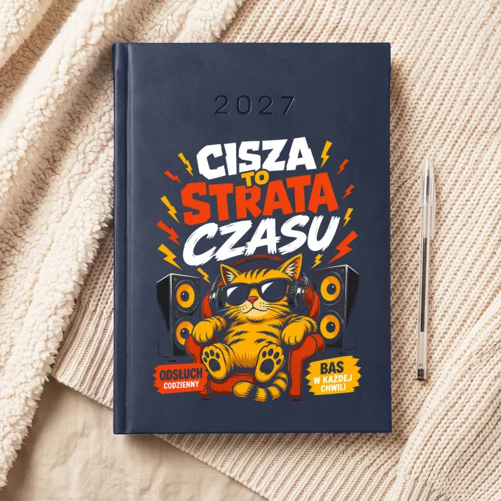Kalendarz Książkowy A5 2027 Dla Audiofila Prezent Dla Mężczyzny: Dźwiękowy Dowcip Kalendarz Książkowy A5 2027 Dla Audiofila Prezent Dla Mężczyzny: Dźwiękowy Dowcip