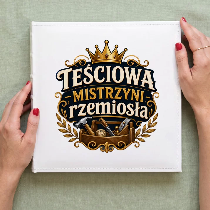 Album Na Zdjęcia Tradycyjny Dla Teściowej Prezent Na Dzień Mamy Dla Kobiety: Duma Rzemiosła