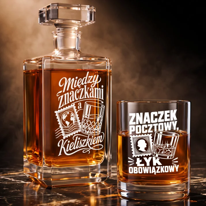 Zestaw Do Whisky Dla Filatelisty Prezent Dla Mężczyzny: Humor Filatelisty Zestaw Do Whisky Dla Filatelisty Prezent Dla Mężczyzny: Humor Filatelisty