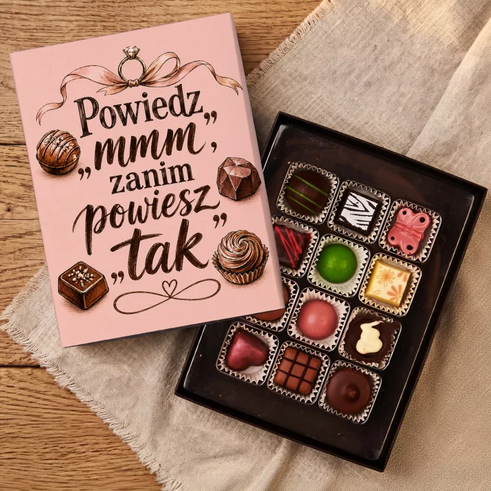 Czekoladki Na Wieczór Panieński Prezent Dla Kobiety: Zanim Powiesz Tak Czekoladki Na Wieczór Panieński Prezent Dla Kobiety: Zanim Powiesz Tak