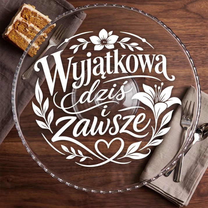 Patera Na Ciasto Na Święta Prezent Dla Kobiety: Czuła Elegancja Patera Na Ciasto Na Święta Prezent Dla Kobiety: Czuła Elegancja