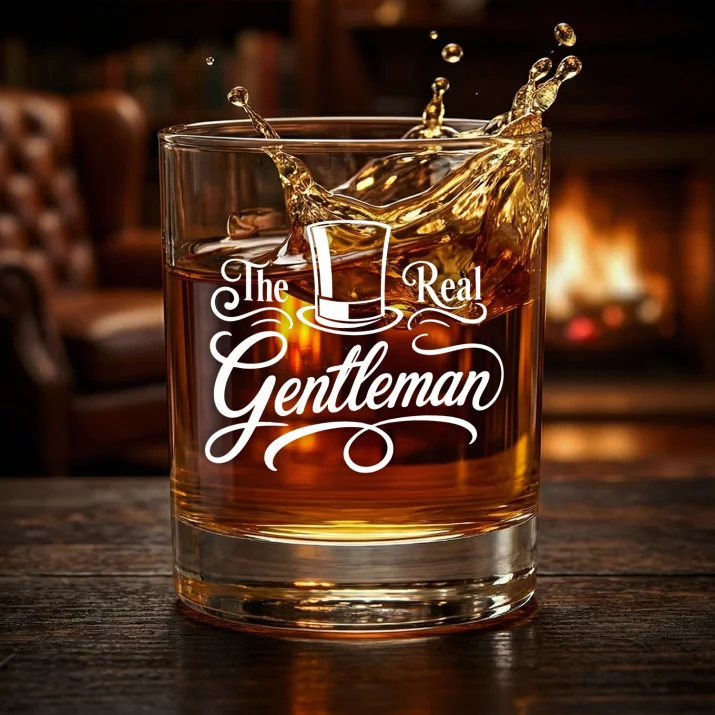 Szklanka Do Whisky Na 30 Urodziny Prezent Dla Mężczyzny: The Real Gentleman