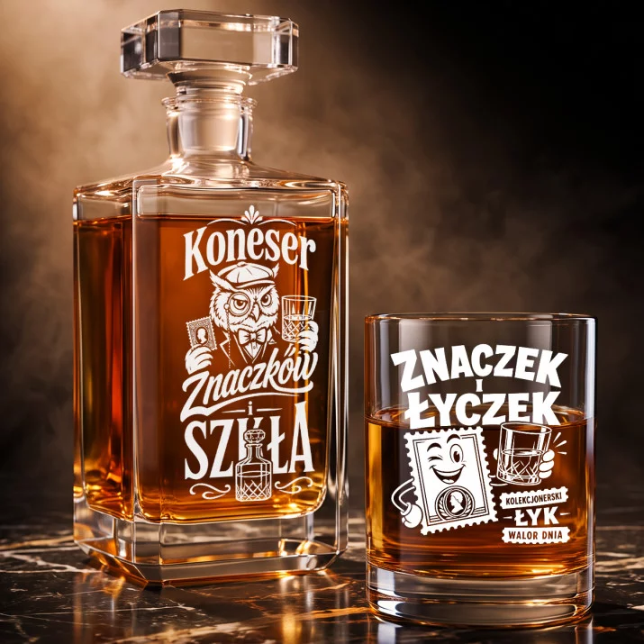 Zestaw Do Whisky Dla Filatelisty Prezent Dla Mężczyzny: Humor Filatelisty Zestaw Do Whisky Dla Filatelisty Prezent Dla Mężczyzny: Humor Filatelisty