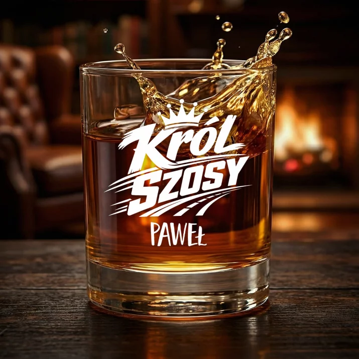 Szklanki Do Whisky z Grawerem Dla Kierowcy Tira Prezent Dla Mężczyzny: Król Szosy Szklanki Do Whisky z Grawerem Dla Kierowcy Tira Prezent Dla Mężczyzny: Król Szosy