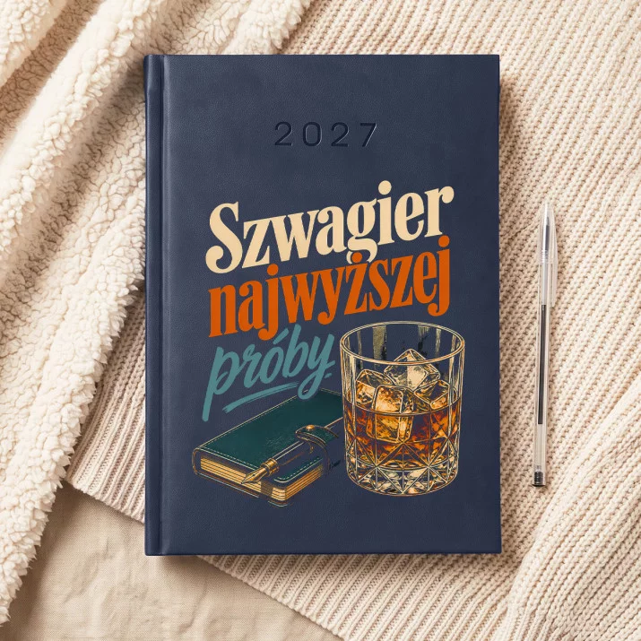Kalendarz Książkowy A5 2027 Dla Szwagra Prezent Dla Mężczyzny: Męska Retro Elegancja Kalendarz Książkowy A5 2027 Dla Szwagra Prezent Dla Mężczyzny: Męska Retro Elegancja