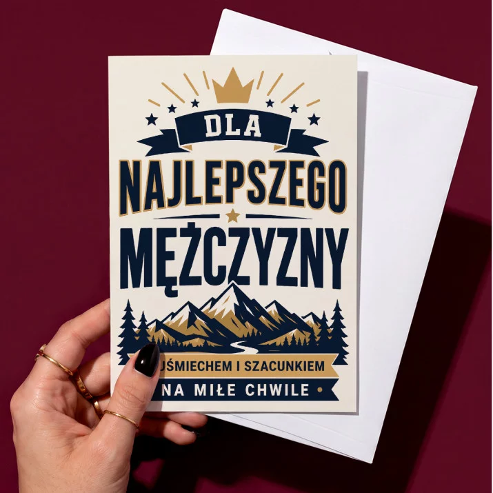 Kartka z Życzeniami Na Mikołaja Dla Mężczyzny: Męska Chwila Relaksu Kartka z Życzeniami Na Mikołaja Dla Mężczyzny: Męska Chwila Relaksu
