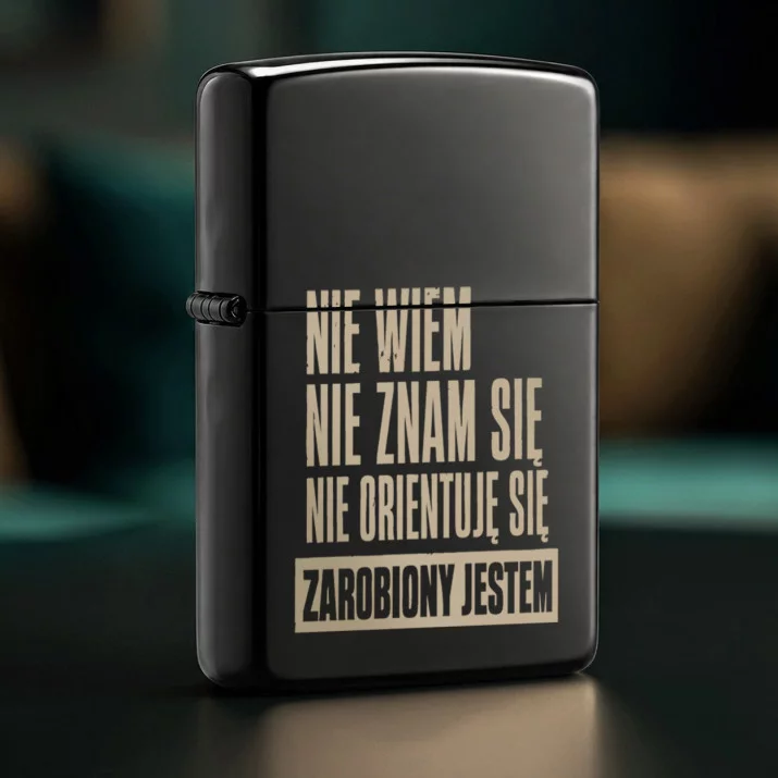 Zapalniczka Z Grawerem Dla Pracownika Prezent Dla Mężczyzny: Tryb Zadaniowy