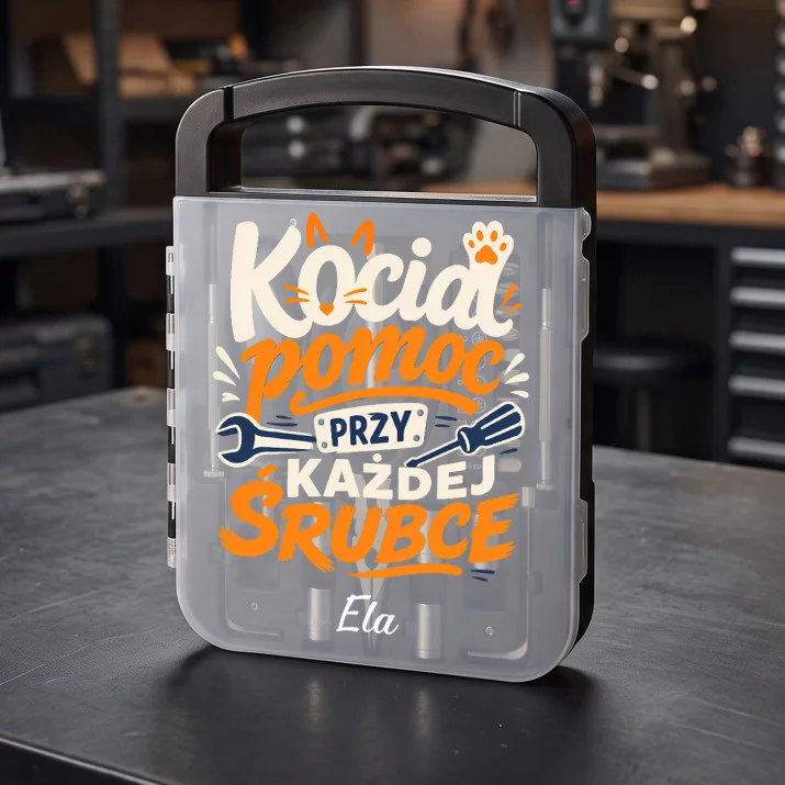 Zestaw Narzędzi Dla Kociary Prezent Dla Kobiety: Koci Warsztat