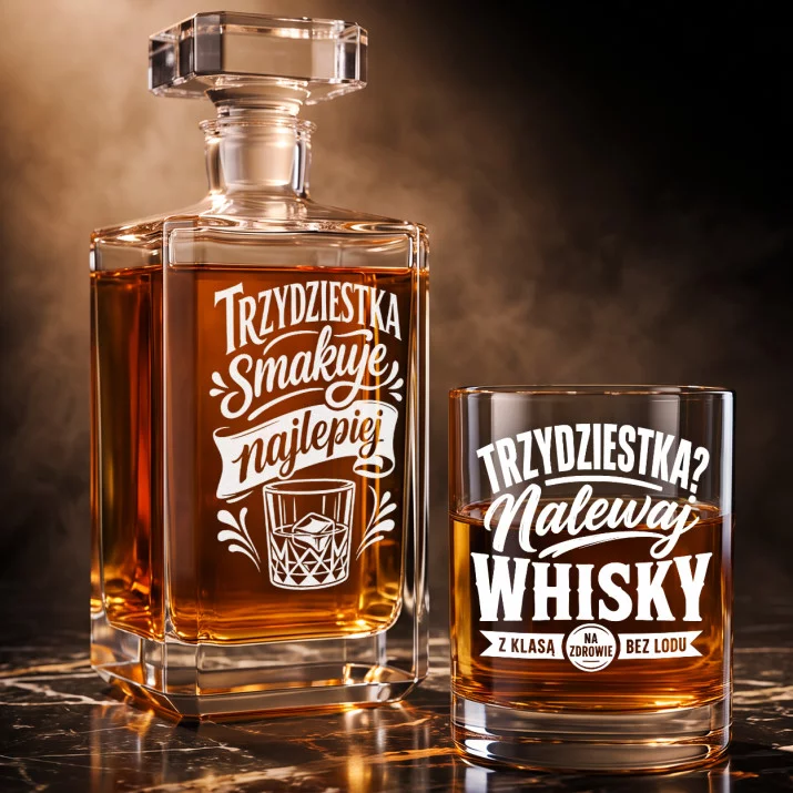 Zestaw Do Whisky Dla 30 Latki Prezent Na 30 Urodziny Dla Kobiety: Trzydziestkowy Toast Zestaw Do Whisky Dla 30 Latki Prezent Na 30 Urodziny Dla Kobiety: Trzydziestkowy Toast