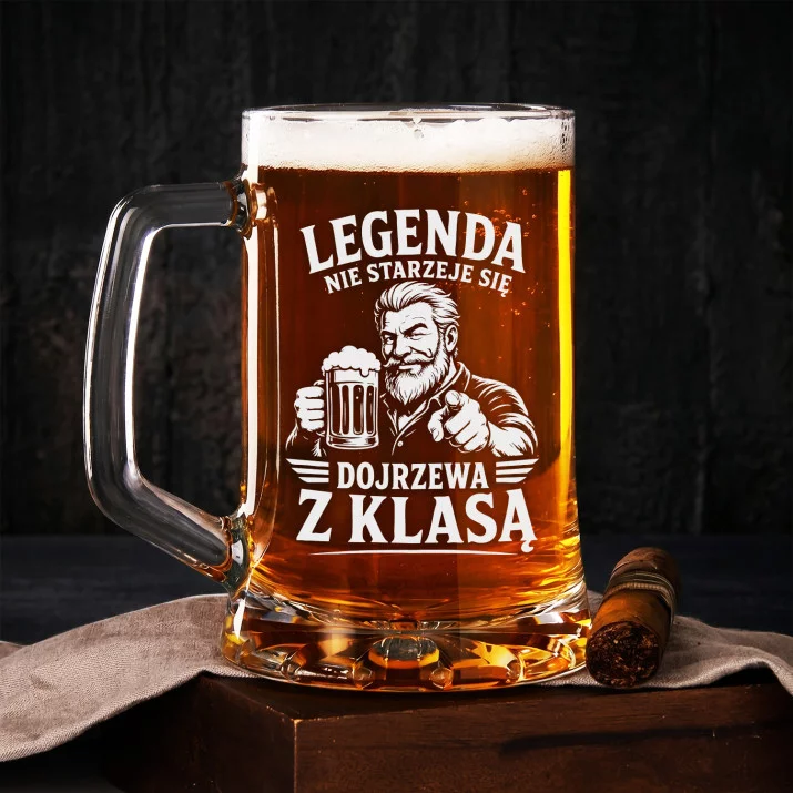Kufel Dla Faceta Prezent Dla Mężczyzny: Legenda Dojrzewa Z Klasą