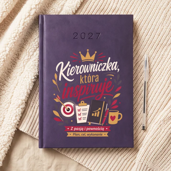 Kalendarz Książkowy A5 2027 Dla Kierowniczki Prezent Dla Kobiety: Klasa I Autorytet Kalendarz Książkowy A5 2027 Dla Kierowniczki Prezent Dla Kobiety: Klasa I Autorytet