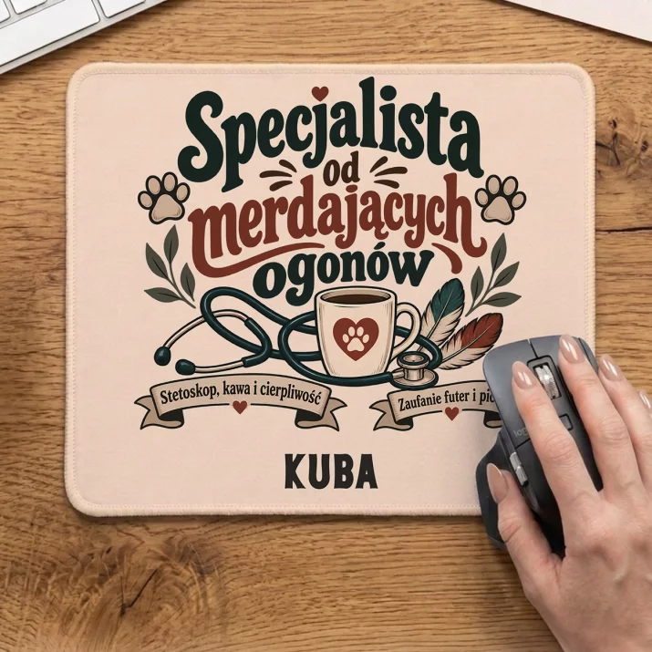 Podkładka Pod Myszkę Dla Weterynarza Prezent Dla Mężczyzny: Specjalista Od Podkładka Pod Myszkę Dla Weterynarza Prezent Dla Mężczyzny: Specjalista Od
