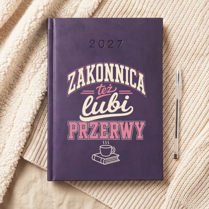 Kalendarz Książkowy A5 2027 Dla Zakonnicy Prezent Dla Kobiety: Ironiczna Sutanna Kalendarz Książkowy A5 2027 Dla Zakonnicy Prezent Dla Kobiety: Ironiczna Sutanna