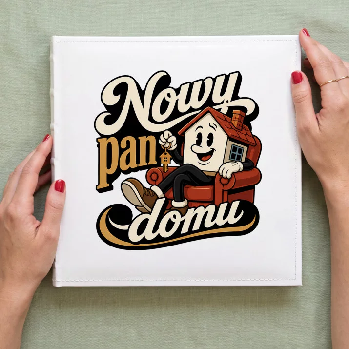 Album Na Zdjęcia Tradycyjny Na Nowy Dom Prezent Dla Mężczyzny: Domowy Król Album Na Zdjęcia Tradycyjny Na Nowy Dom Prezent Dla Mężczyzny: Domowy Król