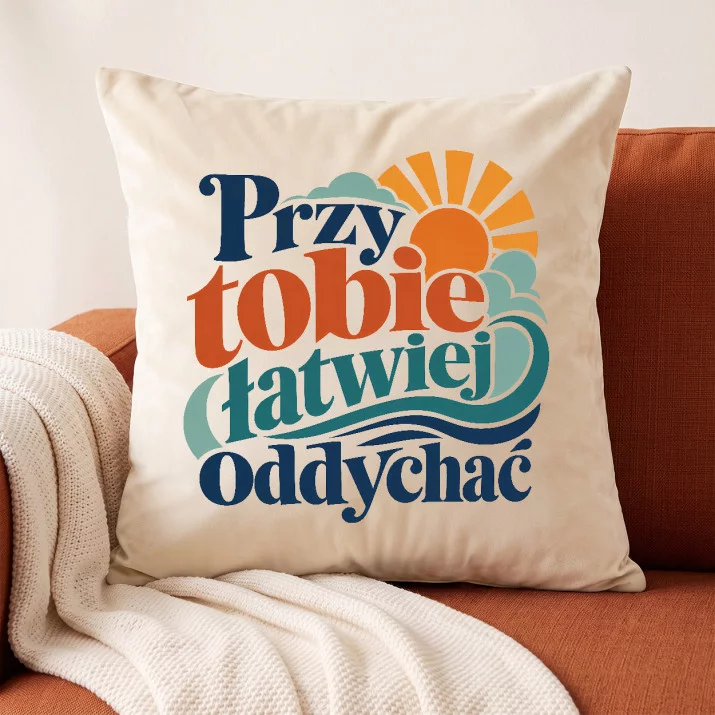 Poduszka Dekoracyjna Na 20 Rocznicę Ślubu Prezent Dla Mężczyzny: Cicha Codzienna Bliskość Poduszka Dekoracyjna Na 20 Rocznicę Ślubu Prezent Dla Mężczyzny: Cicha Codzienna Bliskość