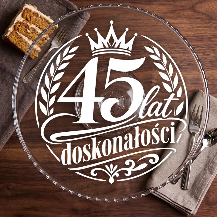 Patera Na Ciasto Dla 45 Latki Prezent Na 45 Urodziny Dla Kobiety: Dojrzały Sarkazm