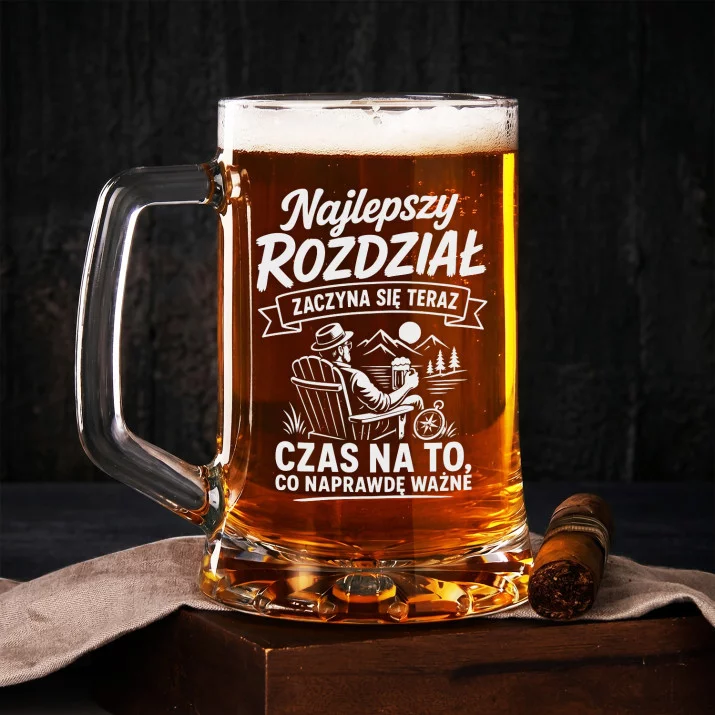 Kufel Na Emeryturę Prezent Dla Emeryta Mężczyzny: Najlepszy Rozdział Emerytura