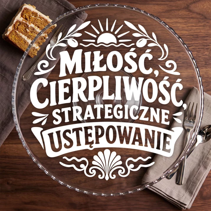 Patera Na Ciasto Na 60 Rocznicę Ślubu Prezent Na Walentynki Dla Pary: Śródziemnomorski Sarkazm Patera Na Ciasto Na 60 Rocznicę Ślubu Prezent Na Walentynki Dla Pary: Śródziemnomorski Sarkazm