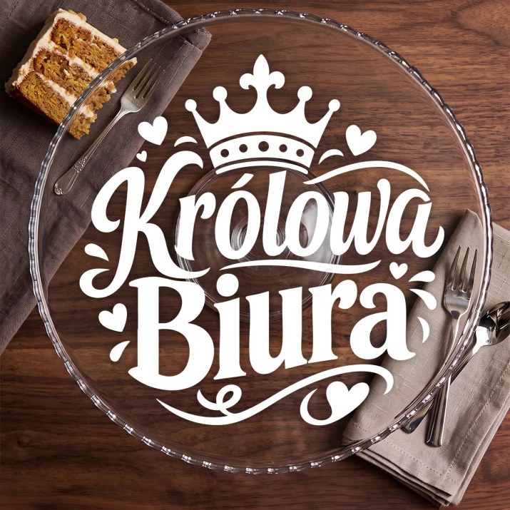 Patera Na Ciasto Dla Pracownicy Prezent Dla Kobiety: Humor Biurowy Patera Na Ciasto Dla Pracownicy Prezent Dla Kobiety: Humor Biurowy