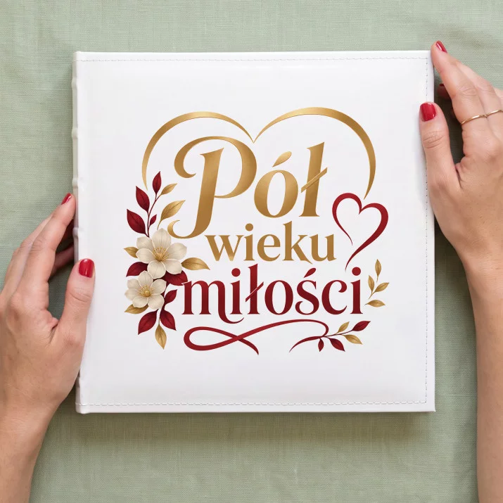 Album Na Zdjęcia Tradycyjny Na 50 Rocznicę Ślubu Prezent Dla Pary: Złote Chwile Album Na Zdjęcia Tradycyjny Na 50 Rocznicę Ślubu Prezent Dla Pary: Złote Chwile