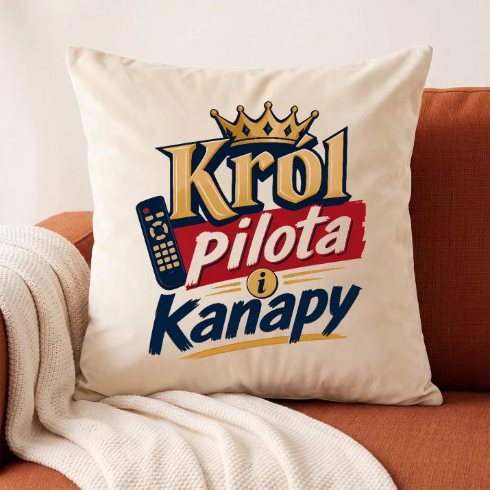 Poduszka Dekoracyjna Na Dzień Chłopaka Prezent Dla Chłopaka Mężczyzny: Król Kanapy I Ironii Poduszka Dekoracyjna Na Dzień Chłopaka Prezent Dla Chłopaka Mężczyzny: Król Kanapy I Ironii