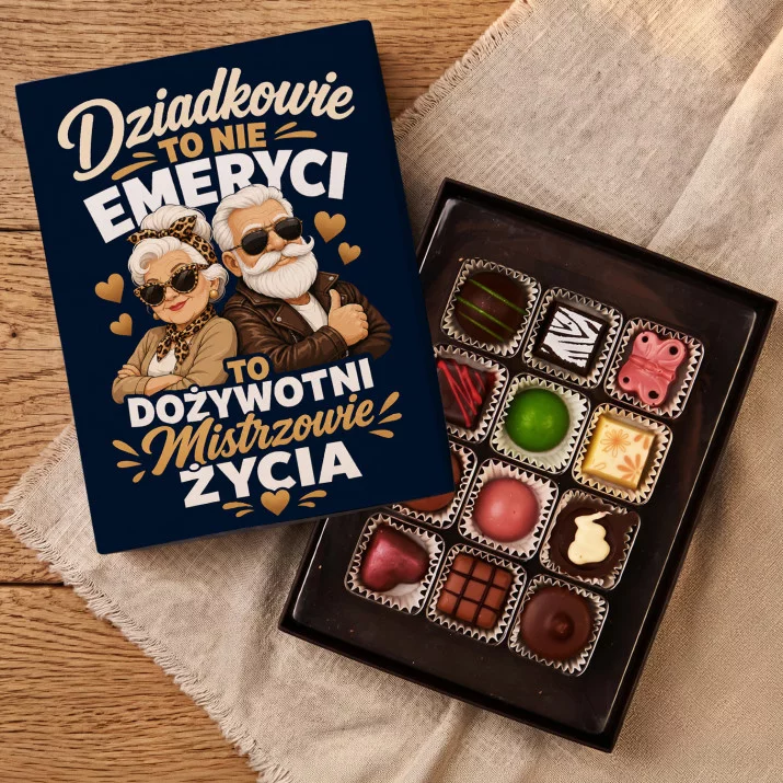 Czekoladki Dla Dziadków Prezent : Dziadkowie – Mistrzowie Życia Czekoladki Dla Dziadków Prezent : Dziadkowie – Mistrzowie Życia
