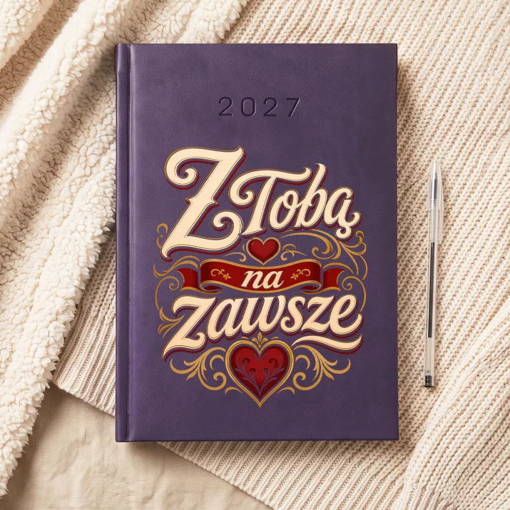 Kalendarz Książkowy A5 2027 Dla Narzeczonej Prezent Na Dzień Dziewczyny Dla Kobiety: Wieczna Obietnica Kalendarz Książkowy A5 2027 Dla Narzeczonej Prezent Na Dzień Dziewczyny Dla Kobiety: Wieczna Obietnica