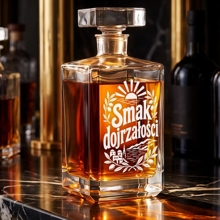 Karafka Do Whisky z Grawerem Na 18 Prezent: Smak Dojrzałości Karafka Do Whisky z Grawerem Na 18 Prezent: Smak Dojrzałości