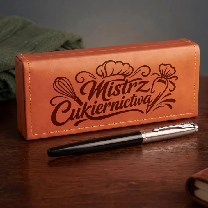 Pióro Wieczne Parker W Etui Dla Cukiernika Prezent Dla Mężczyzny: Słodka Elegancja Pióro Wieczne Parker W Etui Dla Cukiernika Prezent Dla Mężczyzny: Słodka Elegancja