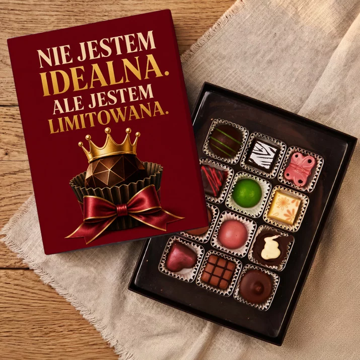 Czekoladki Na Walentynki Prezent Na Rocznicę Dla Kobiety: Limitowana Królowa Pralin Czekoladki Na Walentynki Prezent Na Rocznicę Dla Kobiety: Limitowana Królowa Pralin