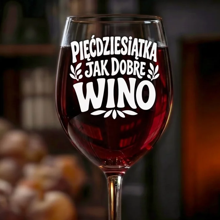Kieliszek Do Wina Na 50 Lat Prezent Dla Kobiety: Jak Wino Kieliszek Do Wina Na 50 Lat Prezent Dla Kobiety: Jak Wino