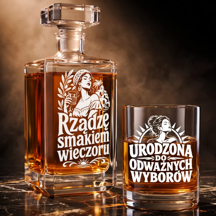 Zestaw Do Whisky Na Urodziny Prezent Dla Kobiety: Rządzę Smakiem Wieczoru Zestaw Do Whisky Na Urodziny Prezent Dla Kobiety: Rządzę Smakiem Wieczoru