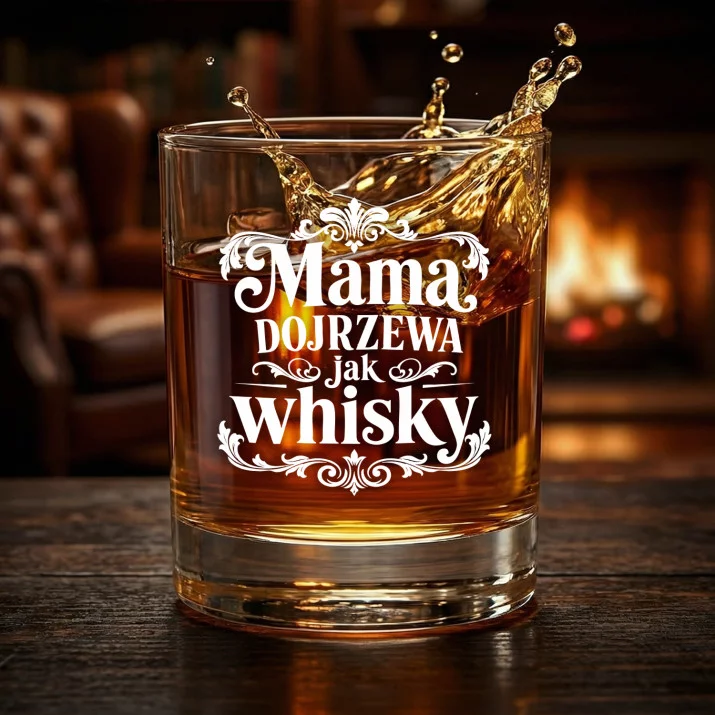 Szklanka Do Whisky Na Dzień Matki Prezent Dla Mamy Kobiety: Mama Dojrzewa Jak Whisky Szklanka Do Whisky Na Dzień Matki Prezent Dla Mamy Kobiety: Mama Dojrzewa Jak Whisky