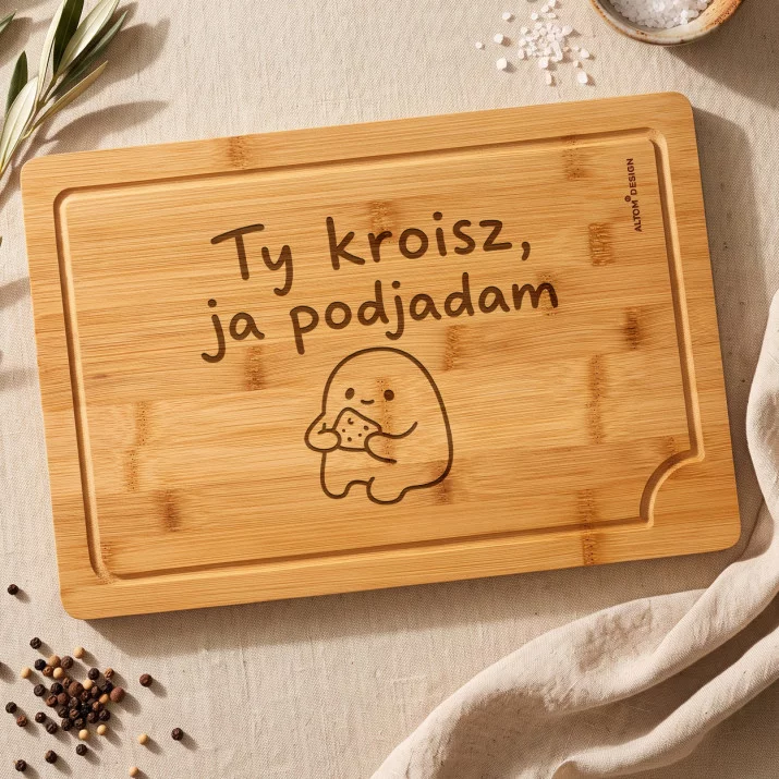 Deska Do Krojenia Na 40 Rocznicę Ślubu Prezent Dla Pary: Kuchenny Duet Deska Do Krojenia Na 40 Rocznicę Ślubu Prezent Dla Pary: Kuchenny Duet