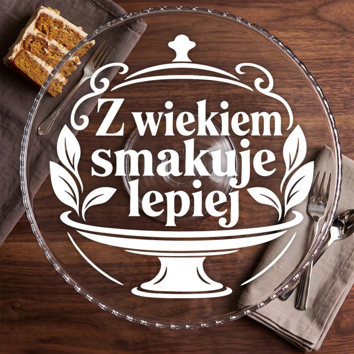 Patera Na Ciasto Na 65 Urodziny Prezent Dla Kobiety: Smak Dojrzałości