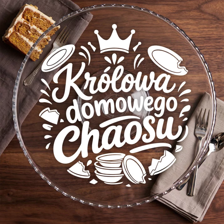 Patera Na Ciasto Na Parapetówkę Prezent Dla Kobiety: Domowy Chaos Z Humorem Patera Na Ciasto Na Parapetówkę Prezent Dla Kobiety: Domowy Chaos Z Humorem
