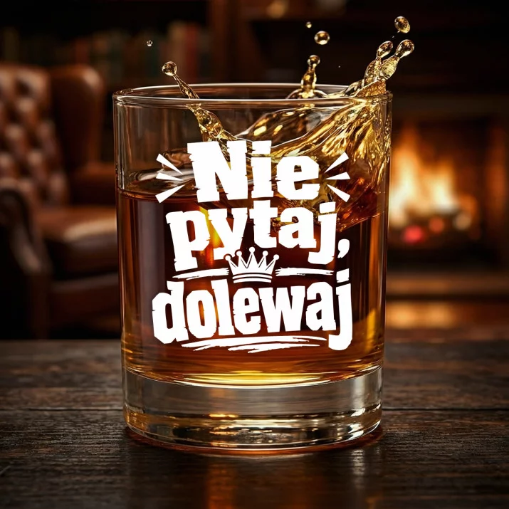 Szklanka Do Whisky Na Urodziny Prezent Dla Mężczyzny: Nie Pytaj, Dolewaj Szklanka Do Whisky Na Urodziny Prezent Dla Mężczyzny: Nie Pytaj, Dolewaj