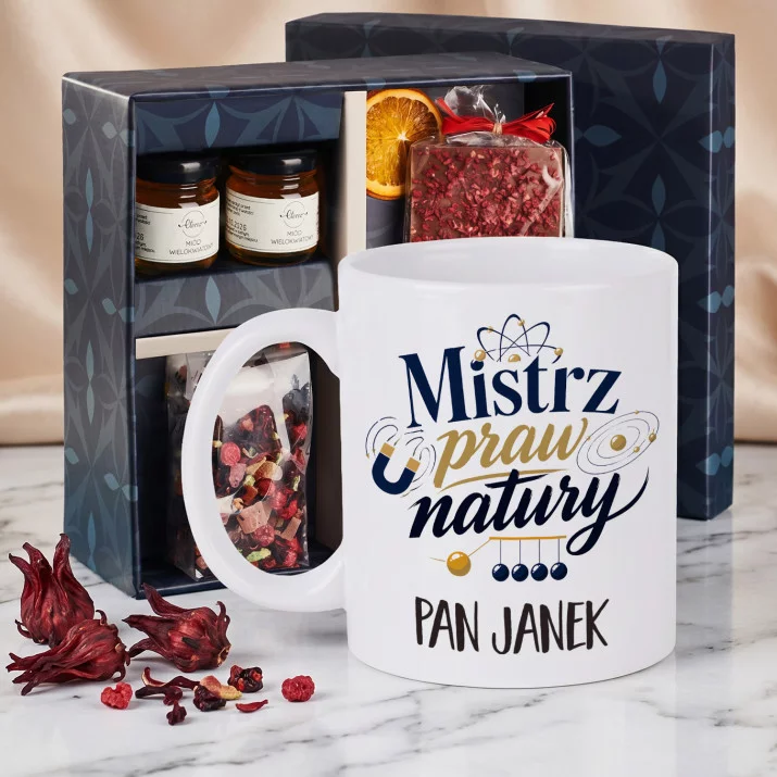 Zestaw Prezenowy z Kubkiem Dla Nauczyciela Fizyki Na Dzień Nauczyciela Dla Mężczyzny: Mistrz Praw Natury Zestaw Prezenowy z Kubkiem Dla Nauczyciela Fizyki Na Dzień Nauczyciela Dla Mężczyzny: Mistrz Praw Natury