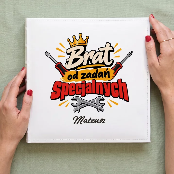 Album Na Zdjęcia Tradycyjny Dla Brata Prezent Dla Mężczyzny: Brat Od Zadań Specjalnych Album Na Zdjęcia Tradycyjny Dla Brata Prezent Dla Mężczyzny: Brat Od Zadań Specjalnych