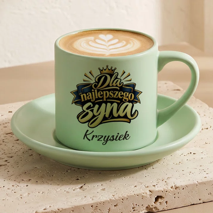 Filiżanka Personalizowana Dla Syna Prezent Dla Mężczyzny: Dla Najlepszego Syna