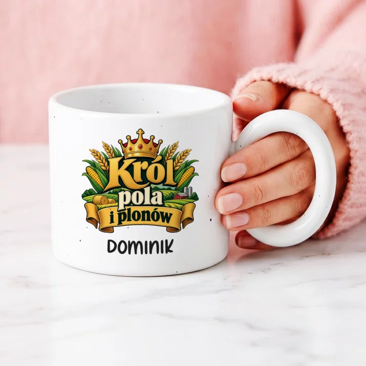 Kubek Premium Dla Rolnika Prezent Dla Mężczyzny: Król Pola I Plonów