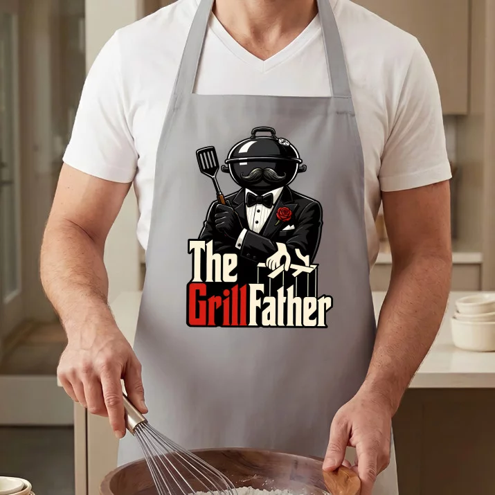 Fartuch Dla Taty Prezent Na Dzień Ojca Dla Mężczyzny: The Grillfather