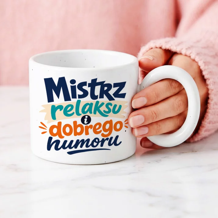 Kubek Z Okrągłym Uchem Dla Chłopaka Prezent Na Dzień Chłopaka Dla Mężczyzny: Relaks I Dobry Humor