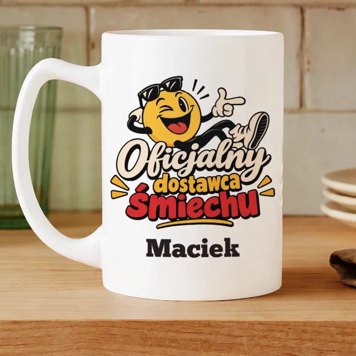 Kubek Personalizowany Dla Przyjaciela Prezent Dla Mężczyzny: Oficjalny Dostawca